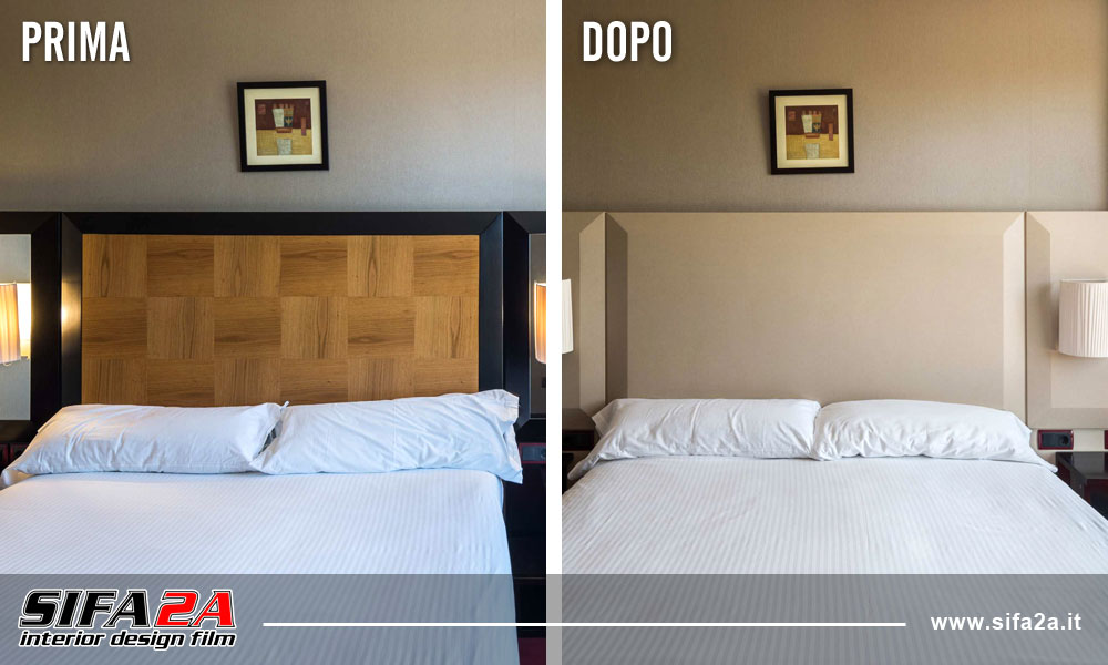 Rivestimento testiera del letto