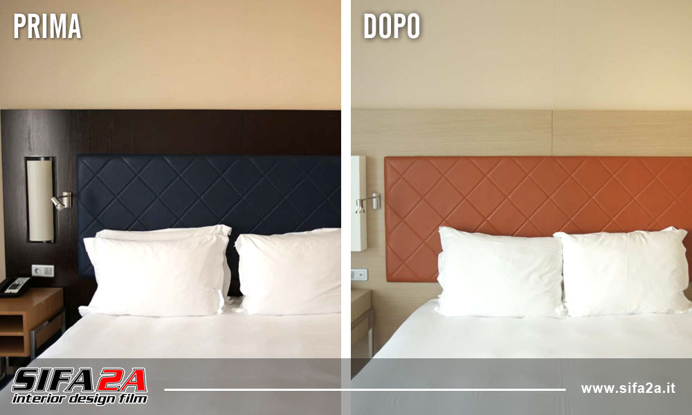 Rivestimento testiera del letto