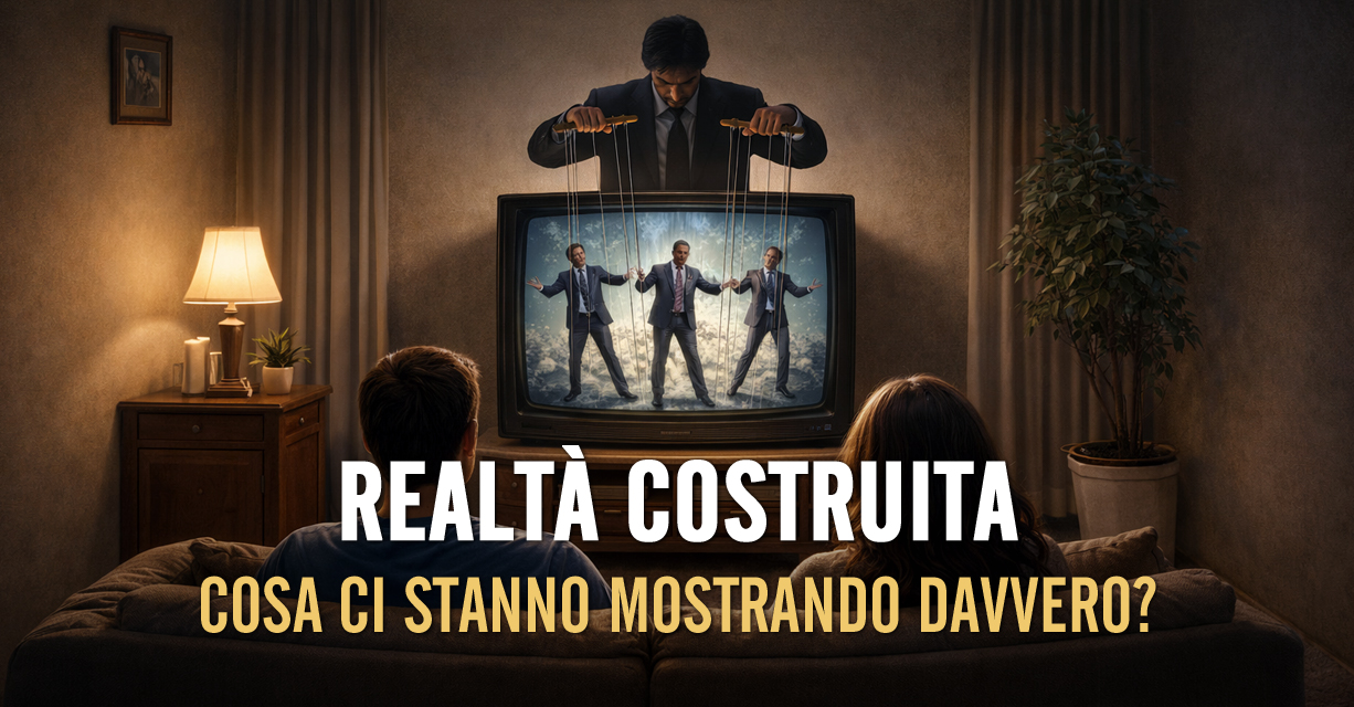 Realtà Costruita e Coscienze Assopite Realtà Costruita e Manipolazione della Percezione